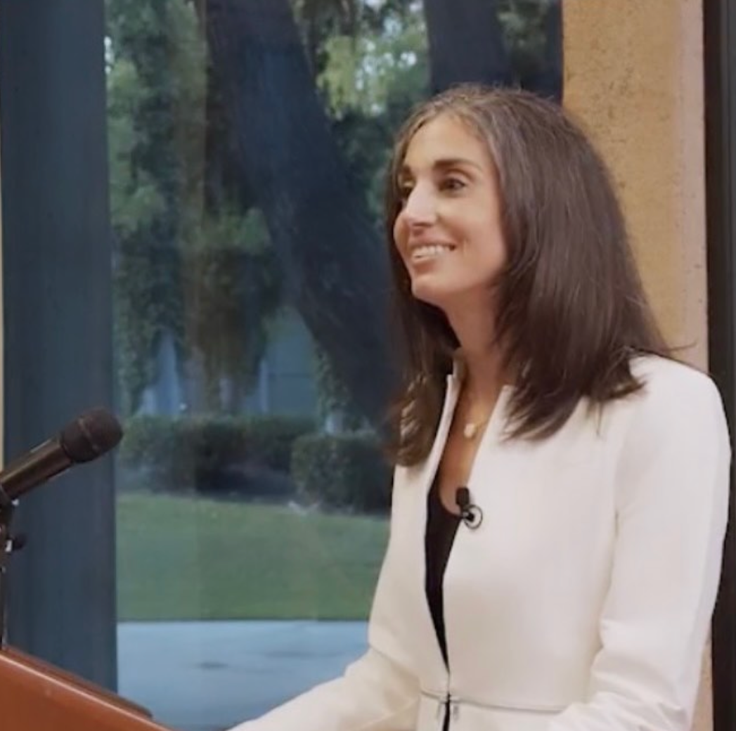 Tara speaking at the San Diego Writers Festival
